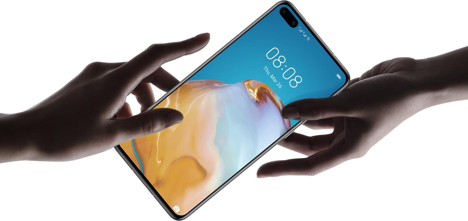 huawei p40 design touch and feel