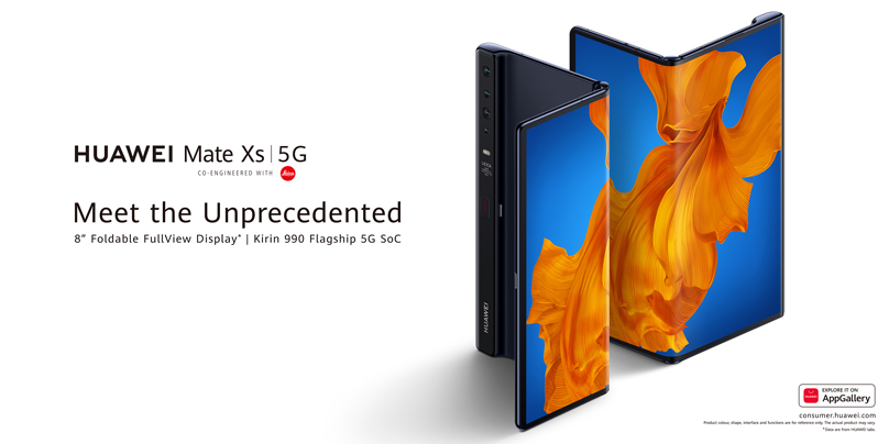 HUAWEI LAUNCHES HUAWEI Mate Xs: THE KING OF FOLDABLE PHONES 