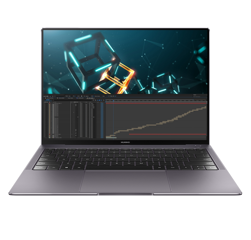 HUAWEI MateBook X Pro with GeForce MX150 perfect for photo and video editing