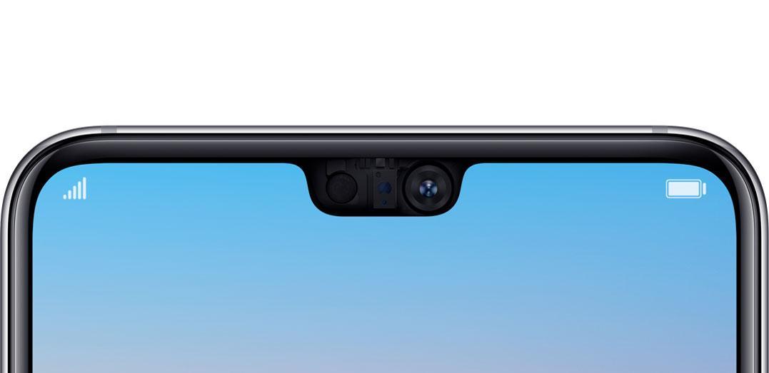 Huawei P20 Pro front camera detailed view