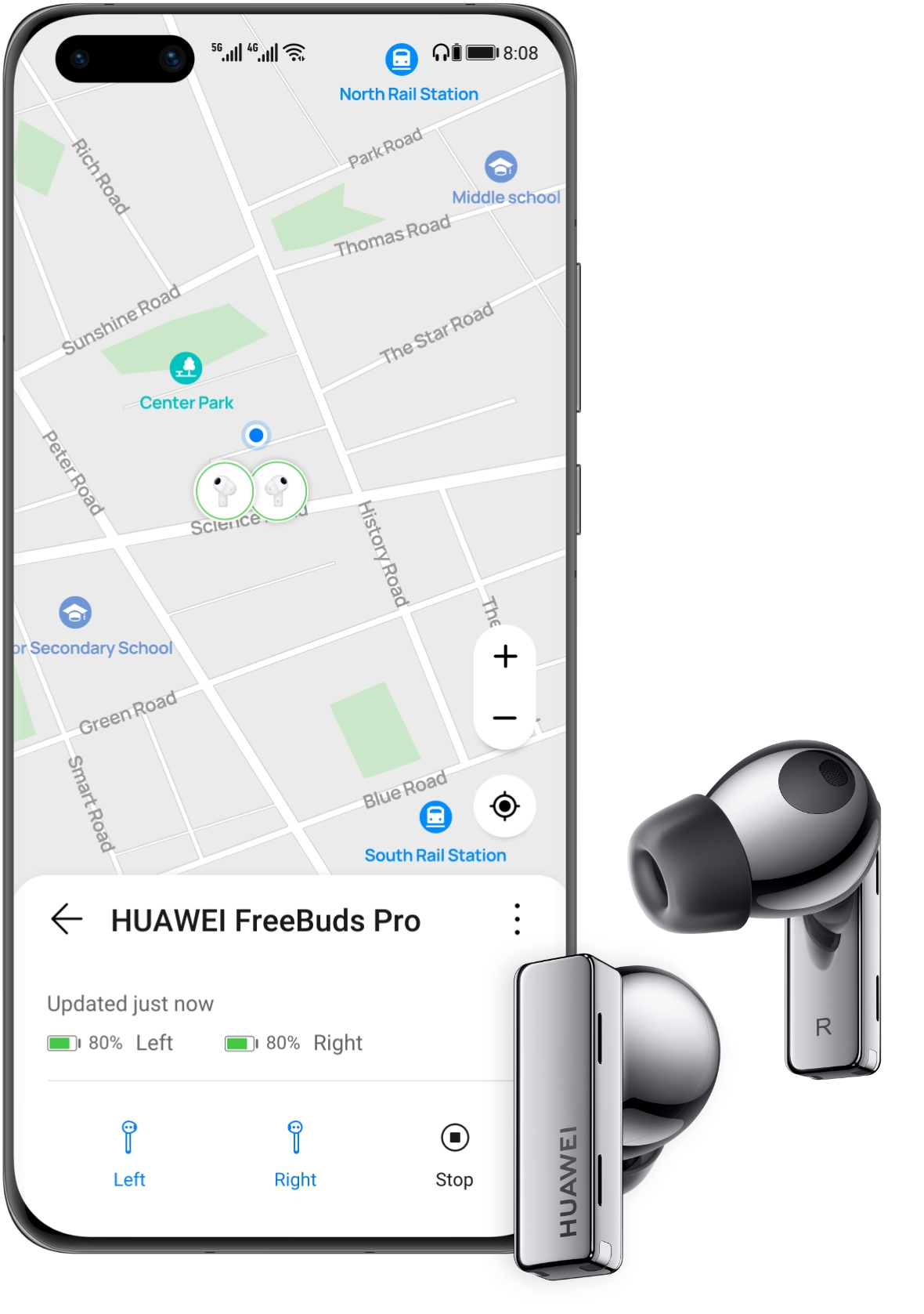 HUAWEI Freelace Pro-pro-Find My Earphones
