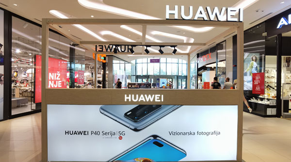 Huawei Zona Ada mall