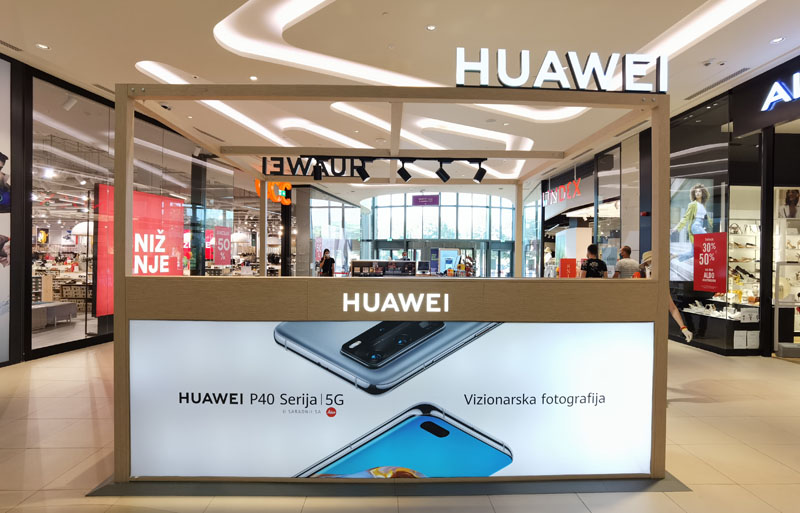 Huawei Zona Ada mall