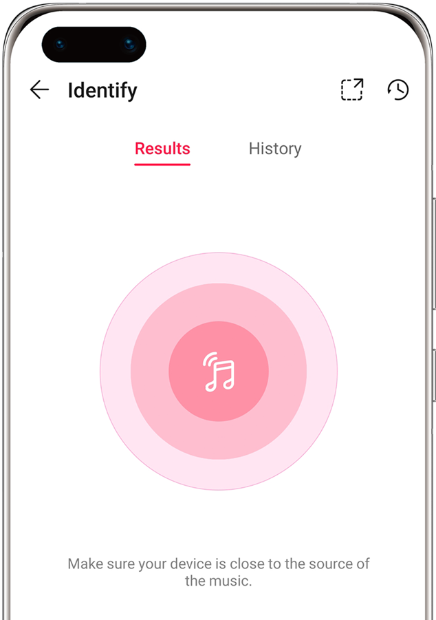 Huawei music identify