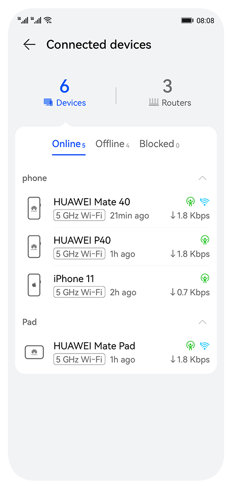 HUAWEI WiFi Mesh 3 Manage Wi-Fi