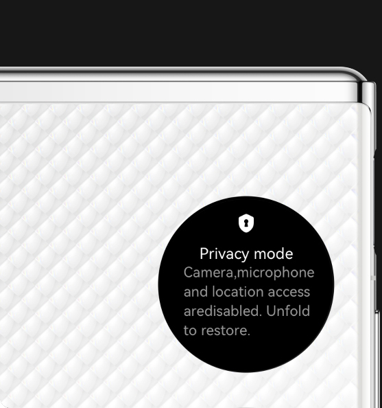 HUAWEI P50 Pocket Privacy Mode