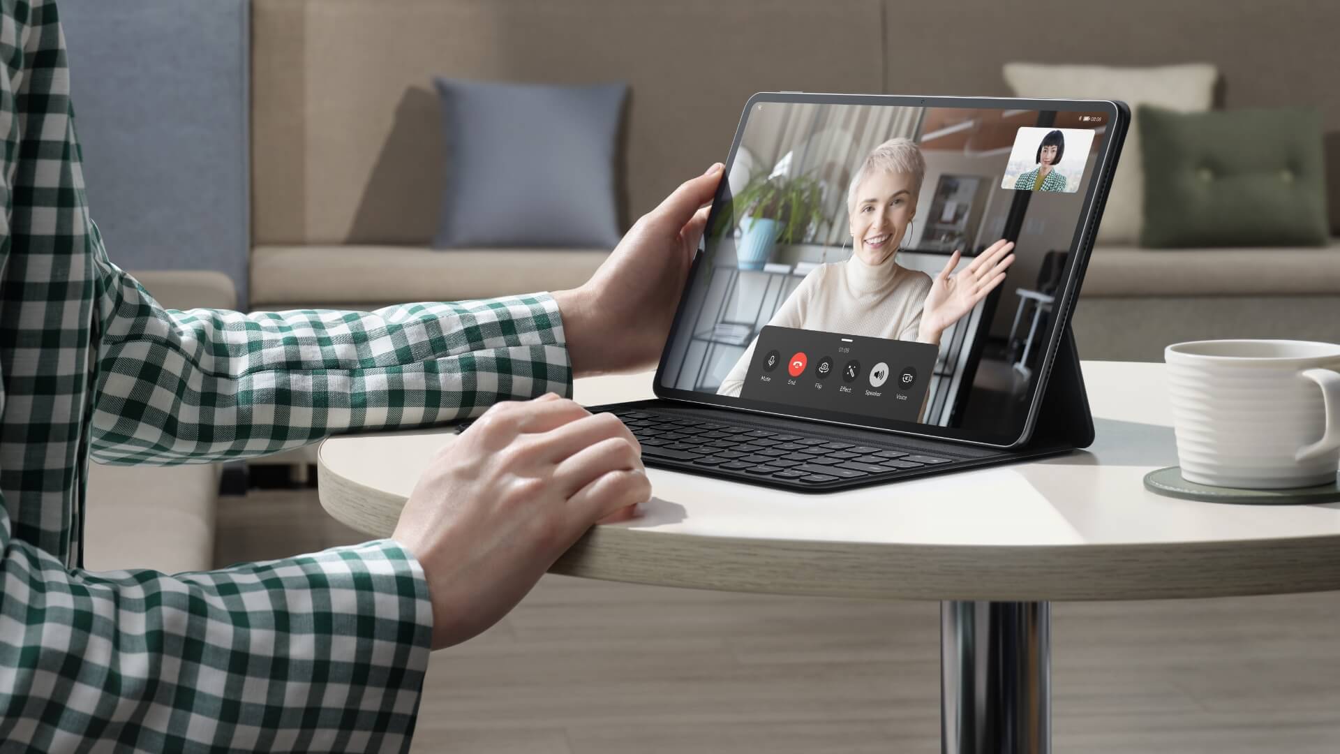 huawei matepad pro 12.6 video conference
