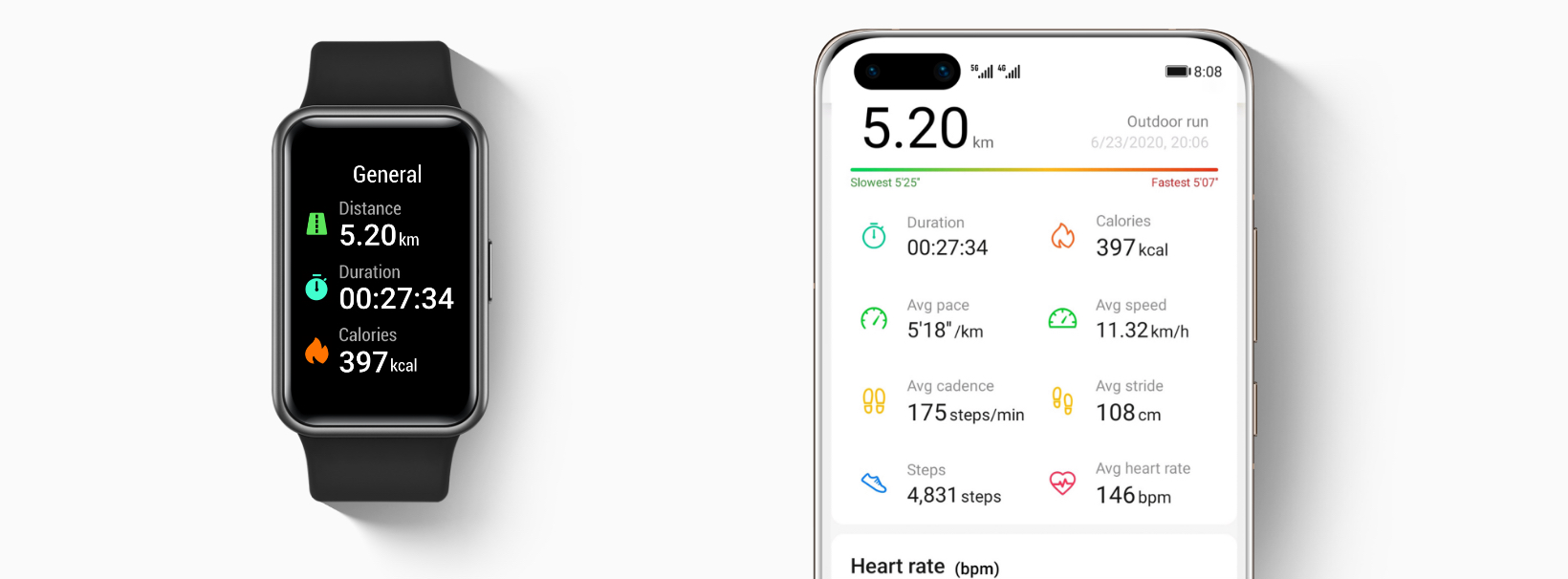 huawei watch fit-smart workout recognition