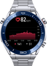 HUAWEI WATCH Ultimate heart rate monitoring