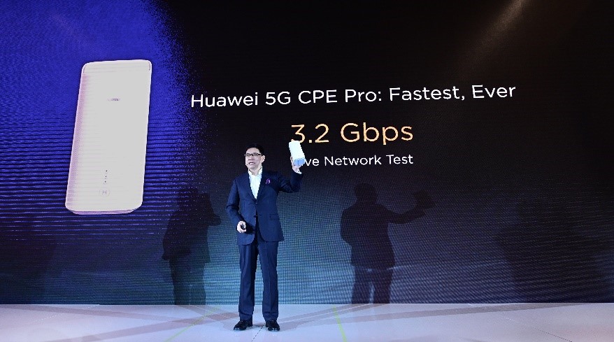 HUAWEI launches 5G multi-mode chipset and 5G CPE Pro