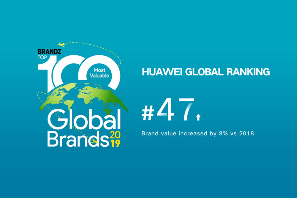 ارتقای رتبه Huawei در رتبه‌بندی باارزش‌ترین برندهای جهان در BrandZ