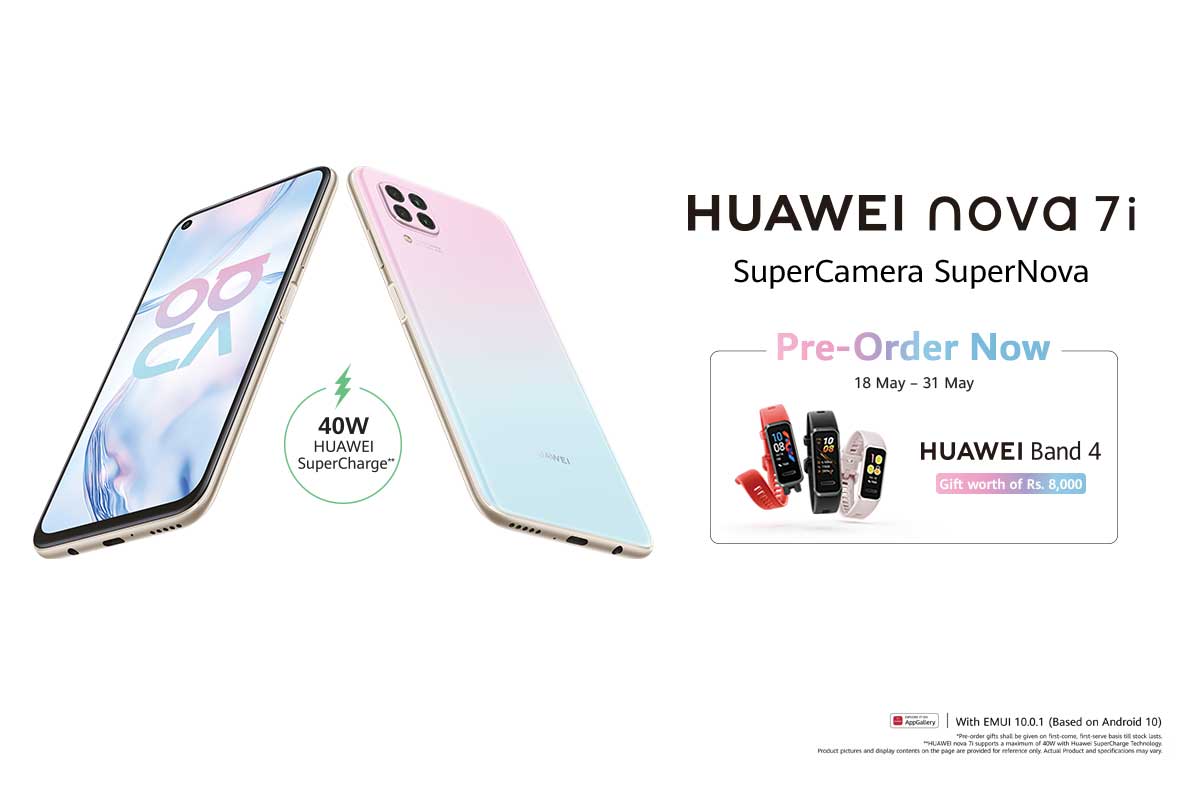 Huawei Opens Pre-orders for HUAWEI nova 7i – Dominating its Price Segment with Unmatched Features