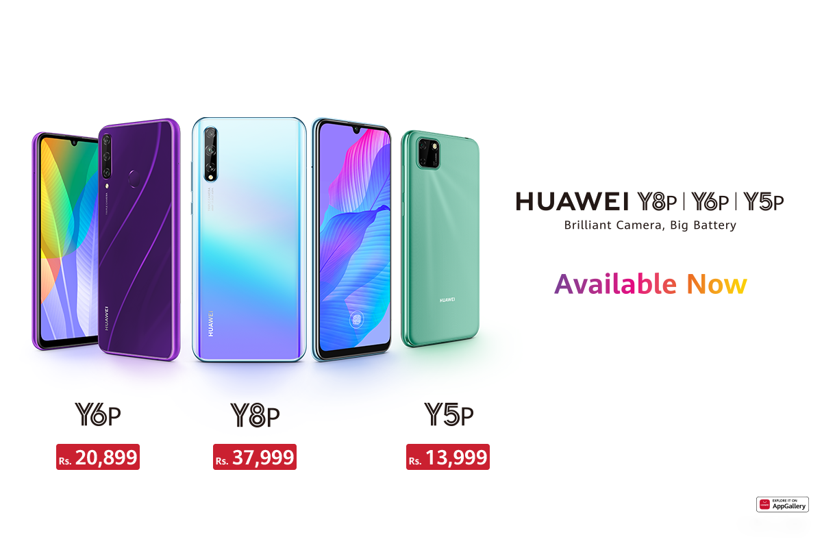 After A Highly Successful Pre-order Phase, HUAWEI Y6p & HUAWEI Y8p Made Available in Pakistan