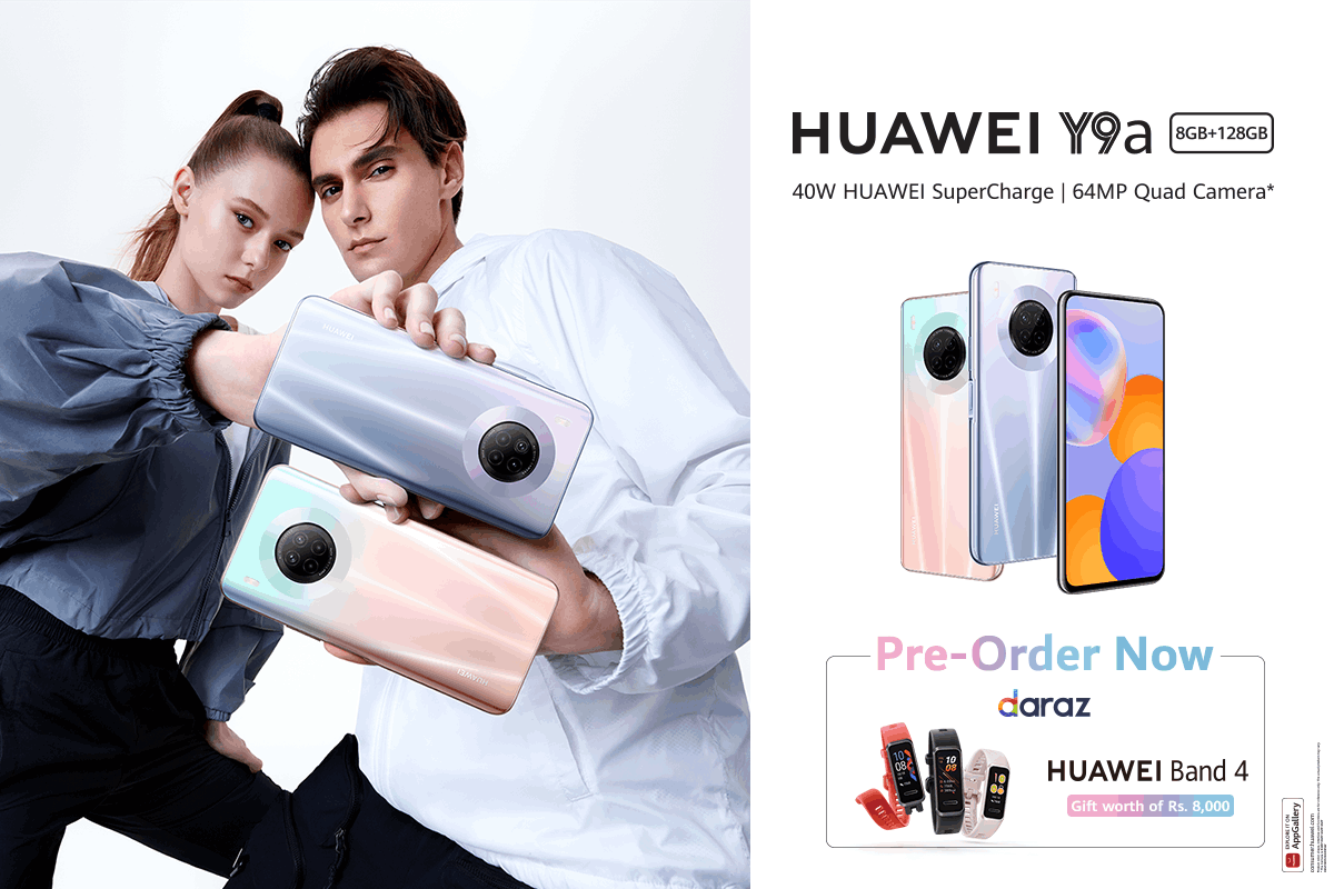 An Unmatched Design and Blazing Performance - Midrange King HUAWEI Y9a Opens for Pre-orders in Pakistan