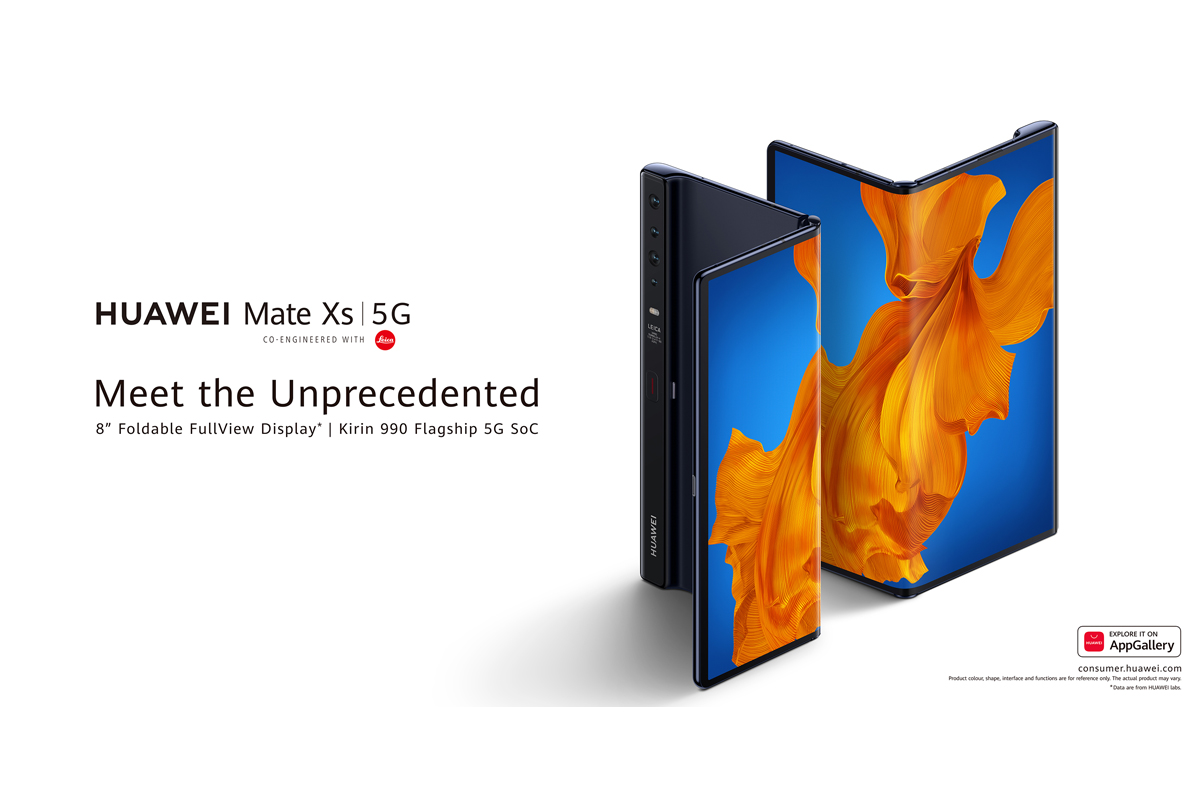 HUAWEI LAUNCHES HUAWEI Mate Xs: THE KING OF FOLDABLE PHONES