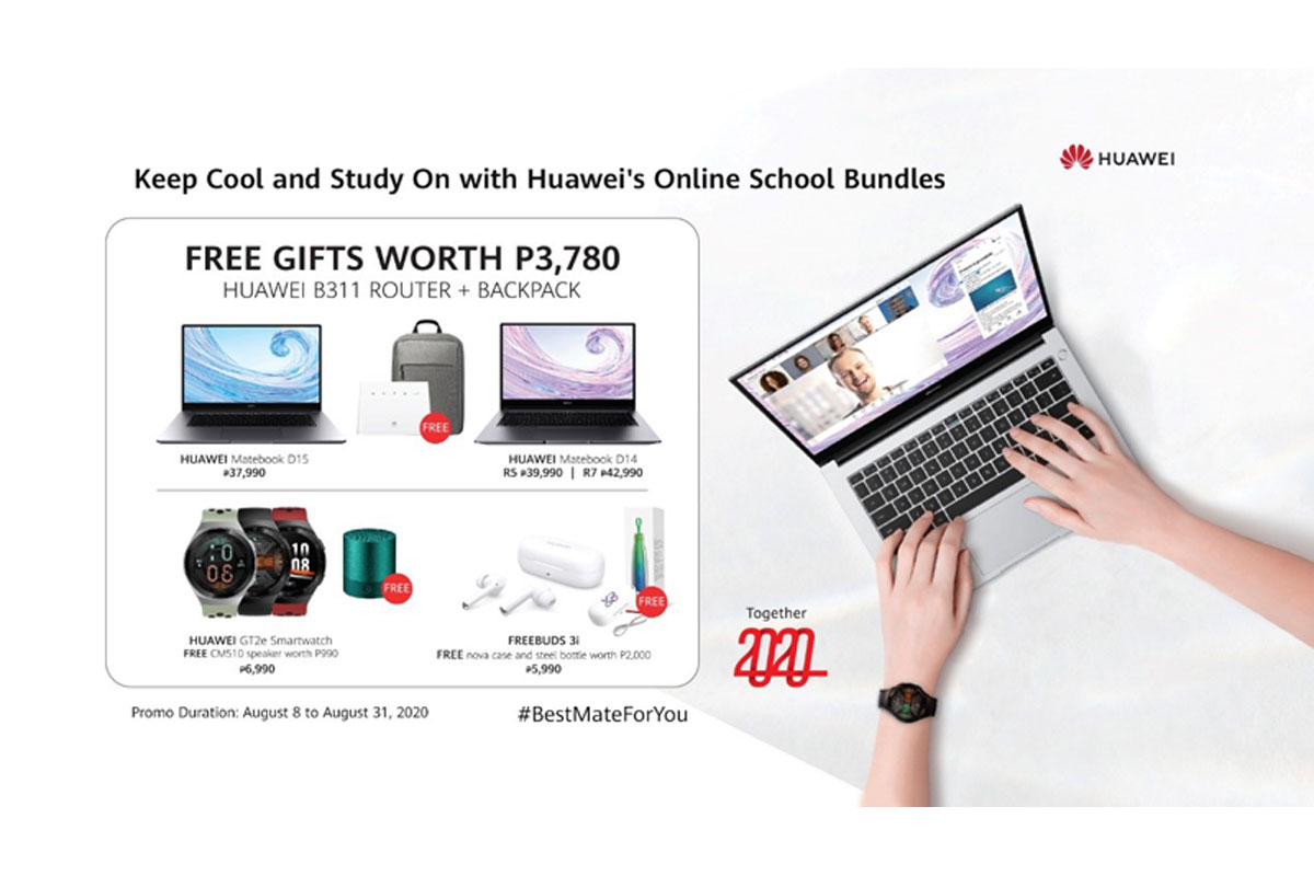 Keep Cool and Study On, with Huawei’s Online School Promo Bundles