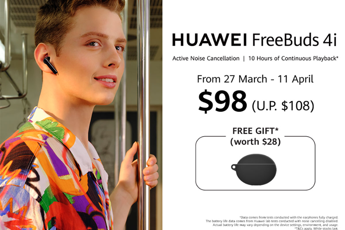 Huawei Launches New HUAWEI FreeBuds 4i and HUAWEI WATCH FIT Elegant Edition to Provide a Convenient Lifestyle for All