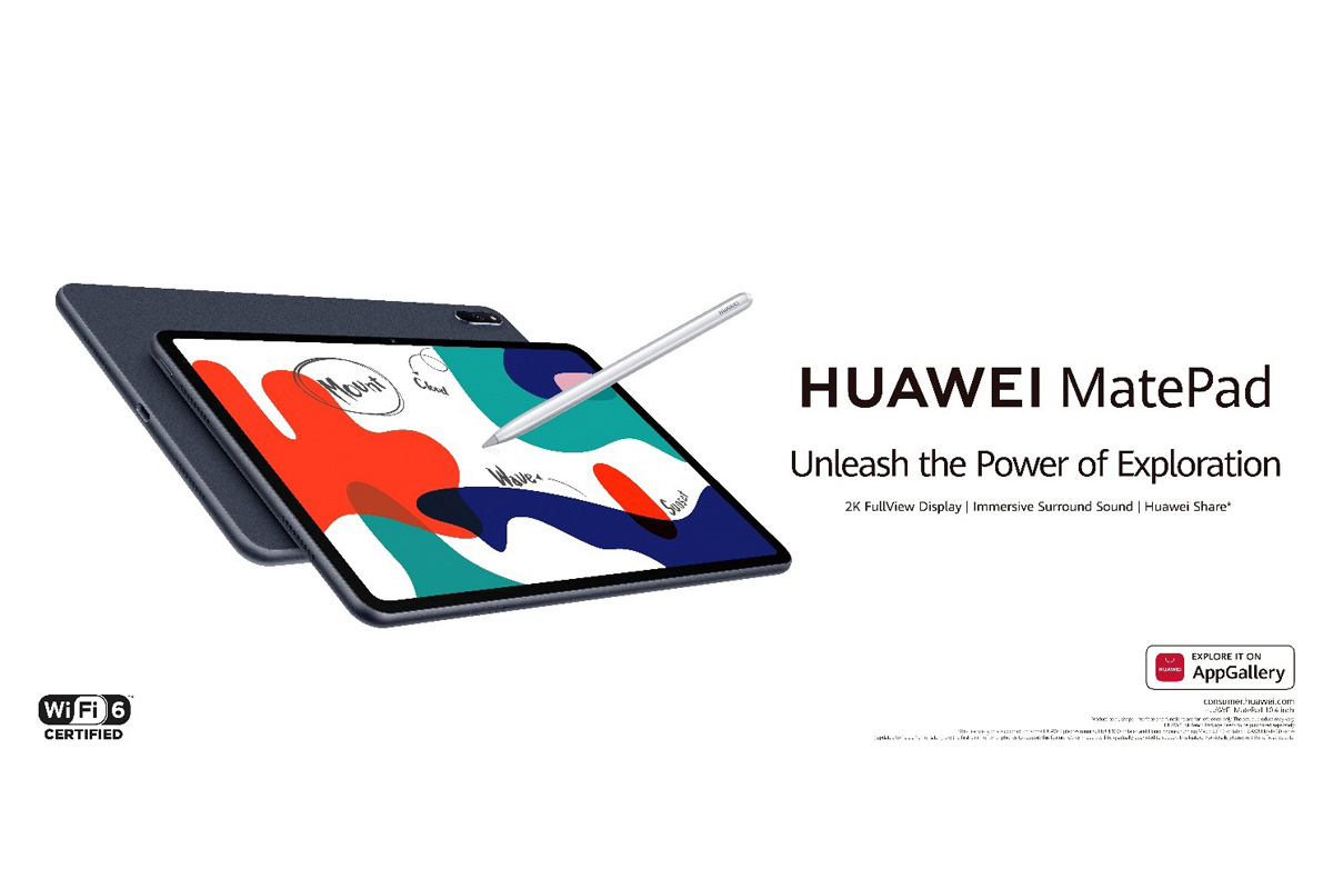 Introducing the new HUAWEI MatePad – A 2K FullView Display Tablet Made for Entertainment and Productivity