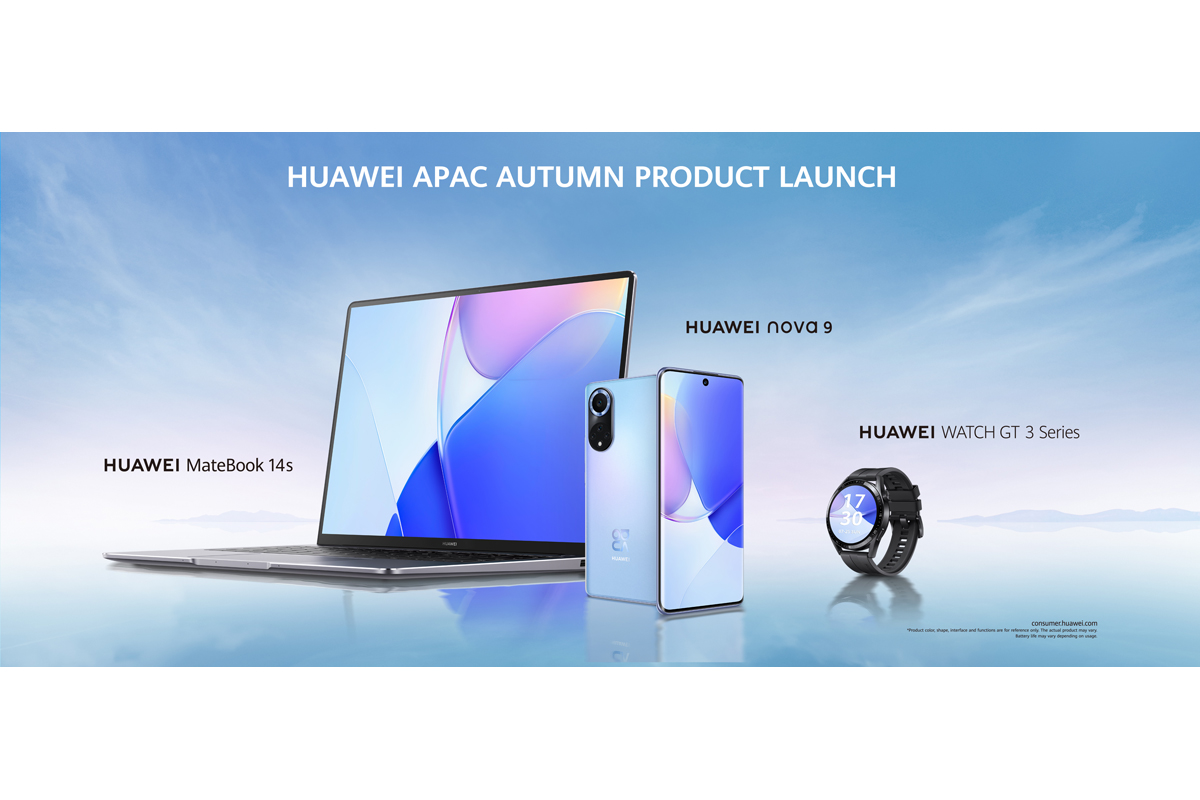 Huawei unveils a range of new products at its APAC Autumn Product Launch