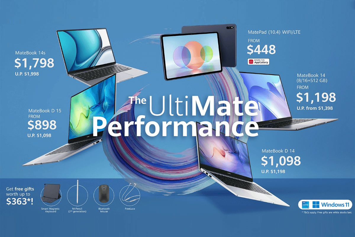 Huawei Takes the Smart Office Experience to the Next Level with the new HUAWEI MateBook 14, HUAWEI MateBook E and HUAWEI MatePad