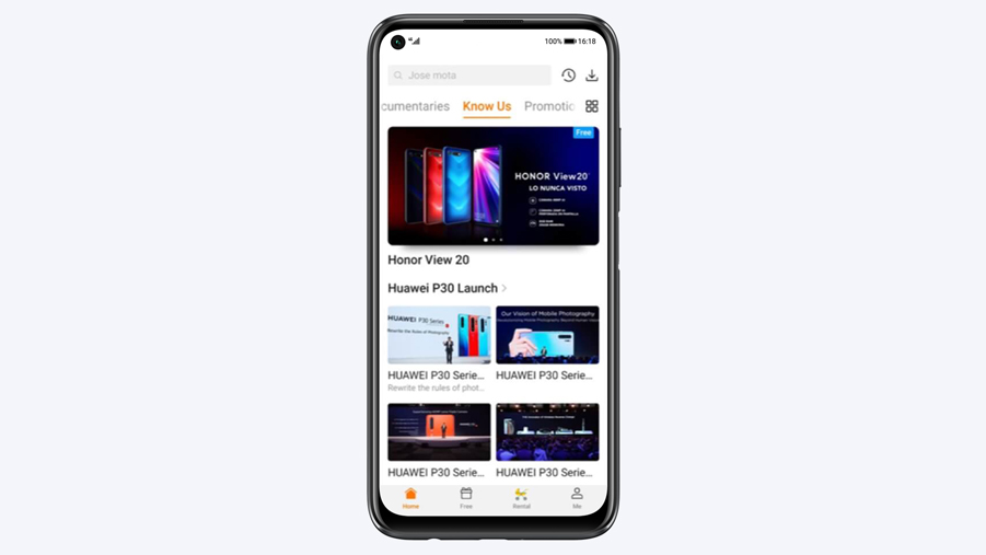 Stream away with Huawei Video