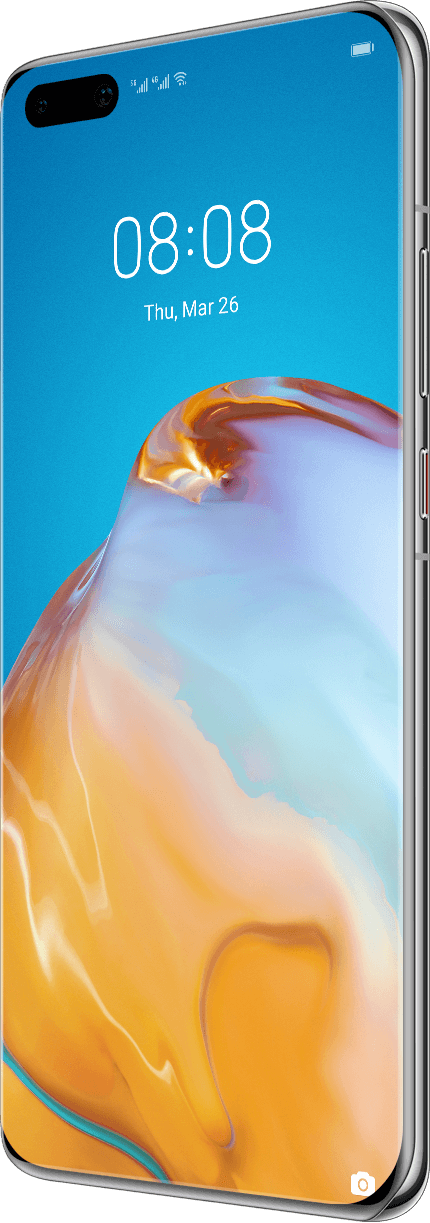 HUAWEI P40 Pro Silver Frost Front