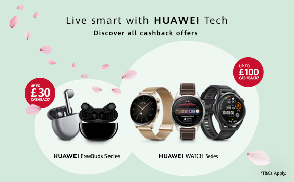 Buy A New HUAWEI Device & Claim Your Cashback 